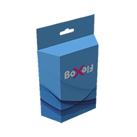 Pudełko trapezowe z zawieszką