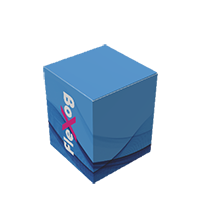 Pudełko góra 1 klapa, dno z zamkiem