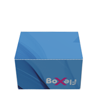 Pudełko bezklejowe z zamkiem